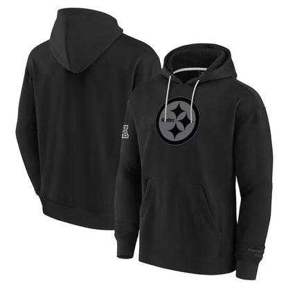 Pittsburgh Steelers Black Sideline Hoodie (Recreated Edition)
