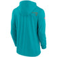 Miami Dolphins Sideline Hoodie Performance Long Sleeve T-Shirt Recreated Edition