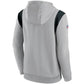 Nike Philadelphia Eagles Grey Logo Pullover Hoodie Recreated Edition
