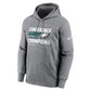 Philadelphia Eagles NFC Champions Hoodie – Locker Room Trophy Pullover (Grey) (Recreated Edition)