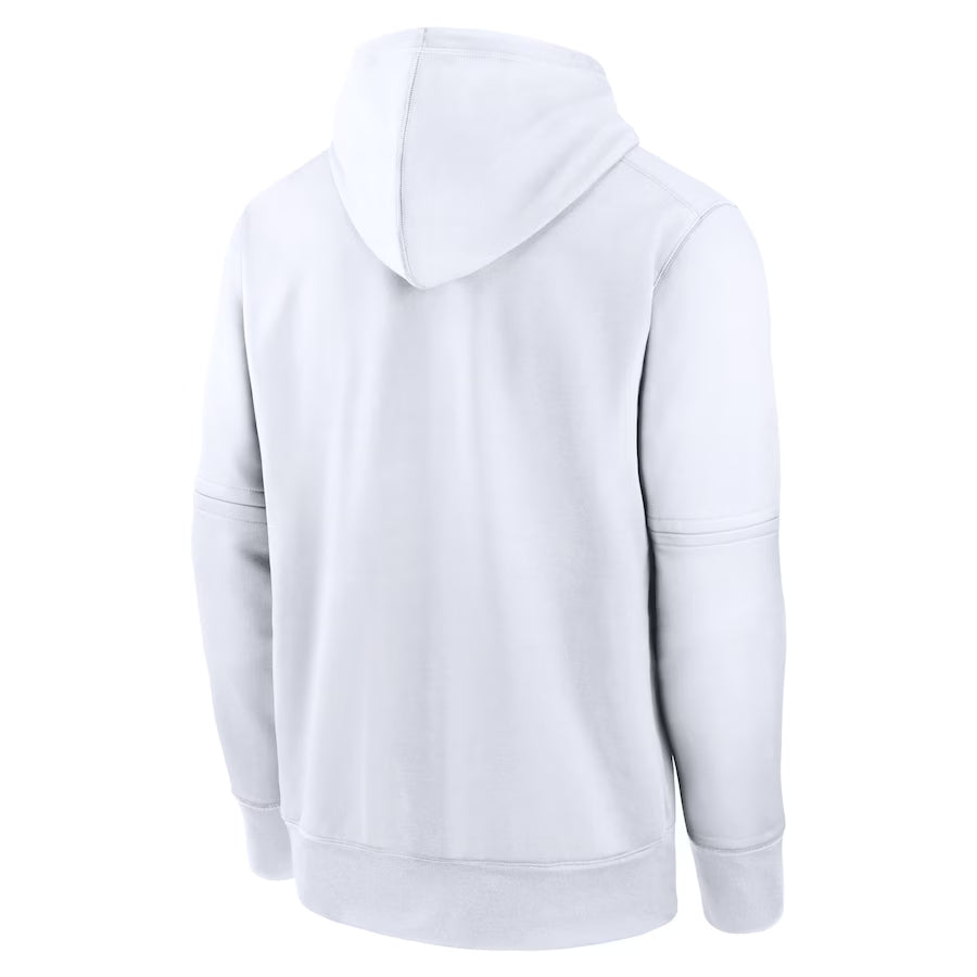 San Diego Padres White Pullover Hoodie (Recreated Edition)