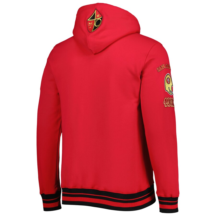 San Francisco 49ers Retro Fleece Pullover Hoodie (Recreated Edition)