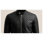 Ollie Black Leather Jacket – Men’s Premium Black Leather Jacket