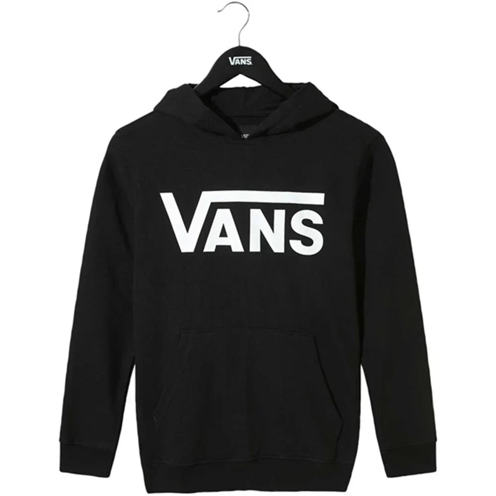 Vans Black Pullover Hoodie – Unisex Streetwear Essential (Recreated Edition)