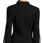 Yellowstone Kelly Reilly Black Notch Neck Jacket