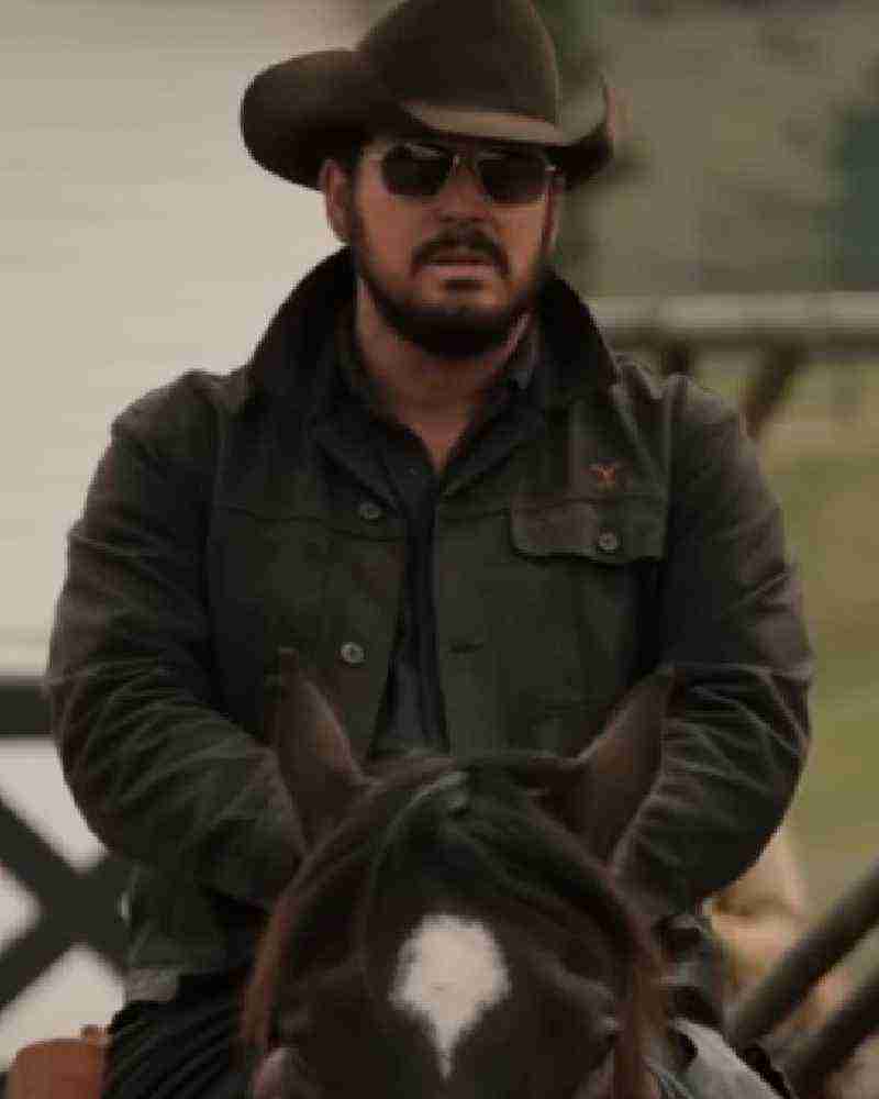 Yellowstone Season 5 Cole Hauser Black Jacket