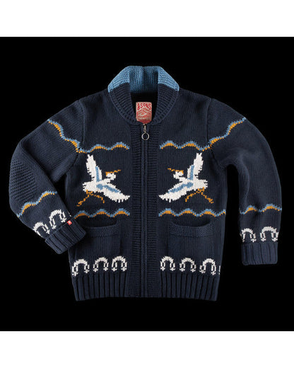 This Morning 2025 Ben Shephard Blue Crane Knitted Cardigan – Casual Comfort With Eye‑Catching Style